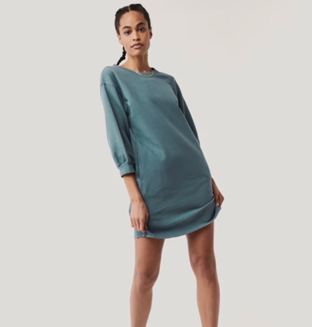 Pact sweatshirt dress